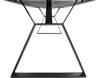 Casa Padrino Esstisch 200 x 100 x H. 76,5 cm - Luxus Esszimmermöbel