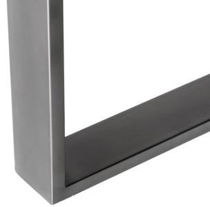 Casa Padrino Luxus Esstisch Schwarz 250 x 110 x H. 75 cm - Esszimmermöbel