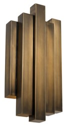 Casa Padrino lampada da parete in ottone d'ottone 20.5 x 13 x H. 40 cm - Edizione Limitata