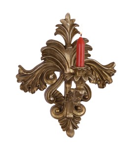 Casa Padrino Baroque Wall Candlestick Antique Gold B.29 x H.35.3 - Sconce Wall Lighting
Casa Padrino Baroque Wall Candlestick Antique Gold B.29 x H.35.3 - Sconce Wall Lighting