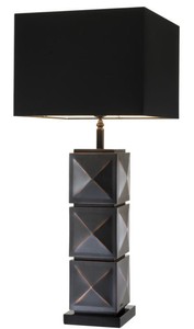 Casa Padrino lampada da tavolo di lusso bronzo antico 18 x 40 x H. 93 cm - Lampada da Tavolo dell'hotel
