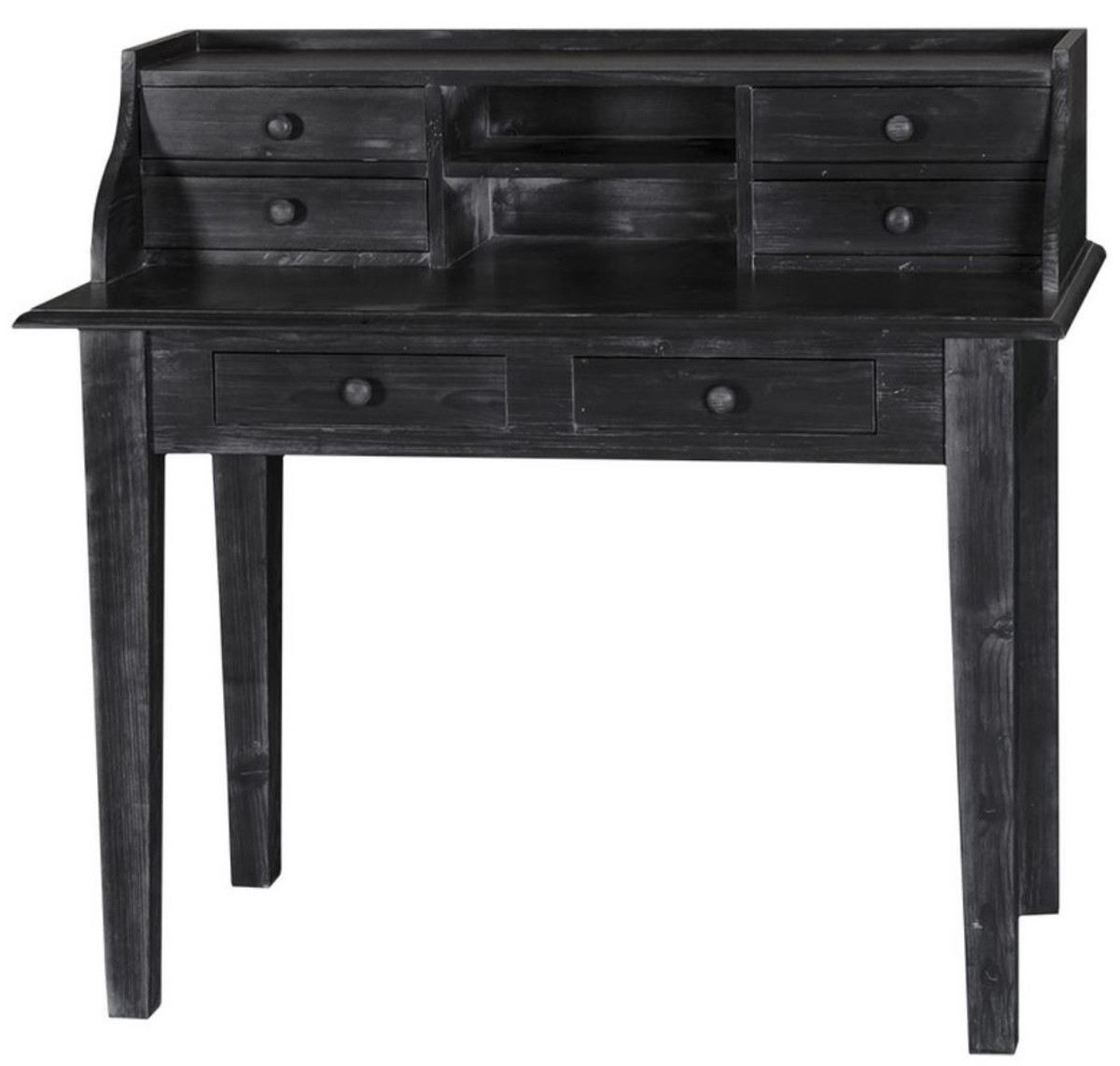 Casa Padrino Schreibtisch mit 6 Schubladen 109 x 60 x H. 102 cm - Möbel im Landhausstil