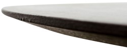 Casa Padrino luxury dining table with mineral coated table top 90 x H. 76 cm - Designer Dining Room Furniture