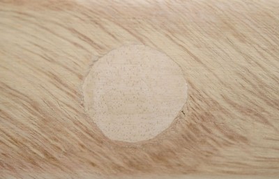 Casa Padrino Luxus Esstisch Naturfarben / Schwarz - Luxus Kollektion