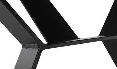 Casa Padrino Luxus Esstisch Naturfarben / Schwarz - Luxus Kollektion