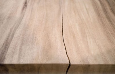 Casa Padrino Luxus Esstisch Naturfarben / Schwarz - Luxus Kollektion