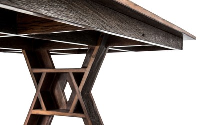 Casa Padrino Luxus Eisenholz Esstisch Dunkelbraun - Luxus Qualität