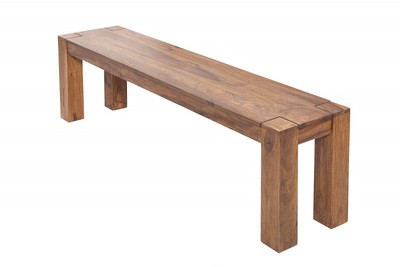 Casa Padrino banc de designer largeur naturelle 140 cm, hauteur 45 cm Casa Padrino banc de designer largeur naturelle 140 cm, hauteur 45 cm