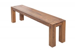 Banco de diseño Casa Padrino ancho natural 140 cm, altura 45 cm