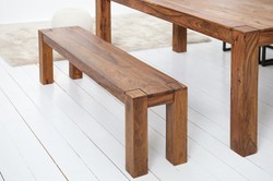 Banco de diseño Casa Padrino ancho natural 140 cm, altura 45 cm