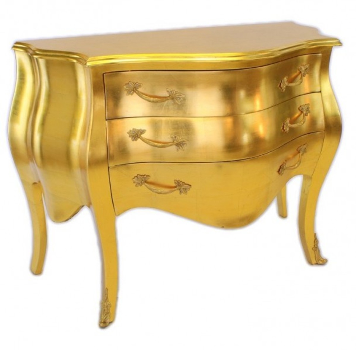 Casa Padrino Baroque Dresser Gold 100 cm - Muebles de estilo antiguo Casa Padrino Baroque Dresser Gold 100 cm - Muebles de estilo antiguo
