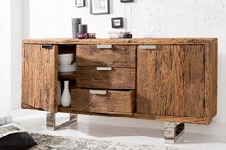 Casa Padrino luxury sideboard W.160 x H.75 x T.40 - TV cabinet - chest of drawers - Handmade from solid wood! Casa Padrino luxury sideboard W.160 x H.75 x T.40 - TV cabinet - chest of drawers - Handmade from solid wood!