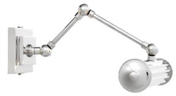 Casa Padrino Luxury Hotel Wall Lamp Silver 30 x 34 x H. 21 cm - Hotel Furniture