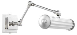 Casa Padrino Luxury Hotel Wall Lamp Silver 30 x 34 x H. 21 cm - Hotel Furniture