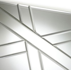 Casa Padrino specchio da parete per soggiorno 75 x H. 150 cm - Arredamento di Lusso