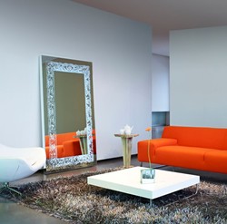 Casa Padrino specchio di lusso con luce e telecomando 107 x H. 182 cm - Qualità di Lusso