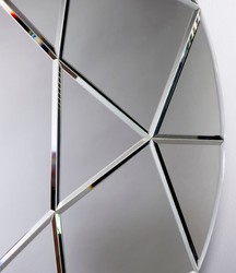 Casa Padrino specchio da soggiorno Ø 90 cm - Collezione di Design