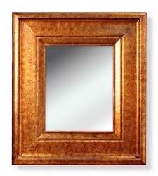 Casa Padrino Antik Stil Wandspiegel Antik Gold B.40 x H.50 cm - Barock Wohnzimmer Möbel