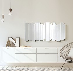 Casa Padrino luxury wall mirror 70 x H. 150 cm - Designer Mirror