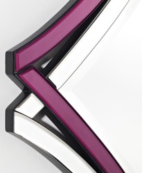 Casa Padrino miroir de luxe design violet 69 x H. 110 cm - Accessoires Hôtels Design Casa Padrino miroir de luxe design violet 69 x H. 110 cm - Accessoires Hôtels Design