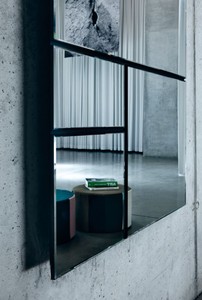 Casa Padrino Luxus Wandspiegel 95 x H. 154 cm - Designer Wohnzimmer Accessoires 