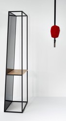 Casa Padrino specchio di lusso da con mensola 65 x 32 x H. 17 cm - Specchio Design