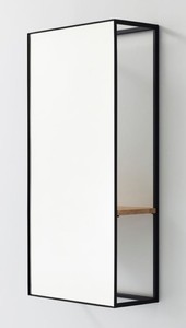 Casa Padrino miroir mural de luxe avec étagère 40 x 17 x H. 80 cm - Miroir Design