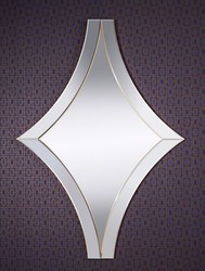 Casa Padrino espejo de pared / espejo de lujo oro 107 x H. 151 cm - Calidad de Lujo