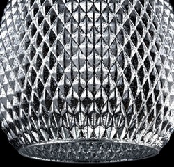Casa Padrino luxury pendant lamp silver Ø 22 x H. 15.5 cm - Luxury Living Room Furniture