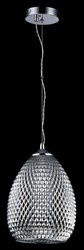 Casa Padrino luxury pendant lamp silver Ø 22 x H. 15.5 cm - Luxury Living Room Furniture