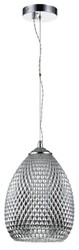 Casa Padrino luxury pendant lamp silver Ø 22 x H. 15.5 cm - Luxury Living Room Furniture