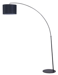 Casa Padrino luxury living room floor lamp black 40 x 140 x H. 210 cm - Living Room Furniture