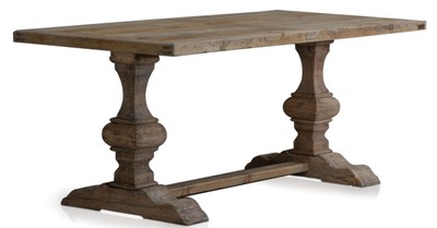 Casa Padrino luxury solid wood dining table natural colors - Dining Furniture