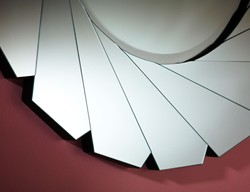 Casa Padrino miroir mural Ø 89 cm - Accessoires de Salon de Luxe