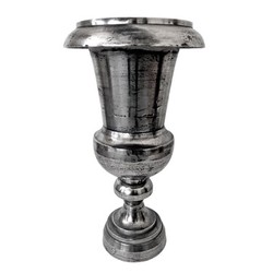 Casa Padrino Antique Style Vase Aluminum Raw - Non trasformato - Vaso per piante - Decorazione hotel - Fiore barocco Casa Padrino Antique Style Vase Aluminum Raw - Non trasformato - Vaso per piante - Decorazione hotel - Fiore barocco