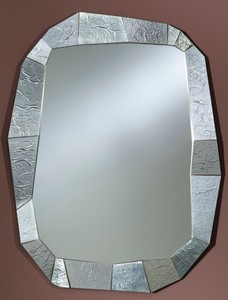 Casa Padrino miroir mural design argent 92 x H. 127 cm - Miroir Design Casa Padrino miroir mural design argent 92 x H. 127 cm - Miroir Design