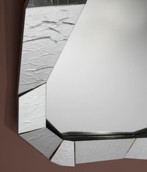 Casa Padrino Luxus Spiegel Shift Silber wandspiegel, luxus wandspiegel, luxus spiegel, art deko, art deko spiegel, luxus spiegel, designer spiegel, casa padrino spiegel, hotel möbel, luxus möbel