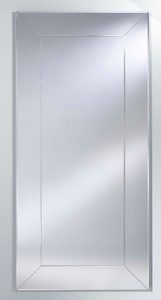 Casa Padrino Luxus Designer Spiegel 90 x H. 190 cm - Hotel Möbel