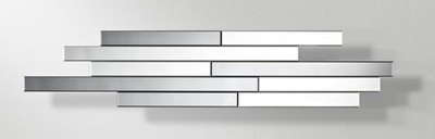 Casa Padrino Designer Spiegel / Wandspiegel 23 x H. 110 cm - Designer Kollektion