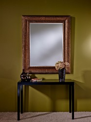 Casa Padrino espejo de pared de diseño de lujo color cobre 116 x H. 140 cm - Muebles de Hotel y Accesorios