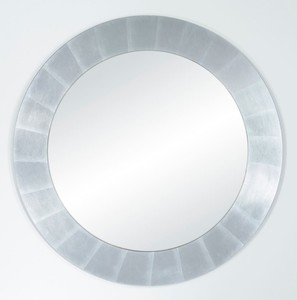 Casa Padrino Luxus Spiegel Basic Silver Circle wandspiegel, luxus wandspiegel, luxus spiegel, art deko, art deko spiegel, luxus spiegel, designer spiegel, casa padrino spiegel, hotel möbel, luxus möbel