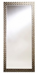Casa Padrino espejo de pared de la sala de estar plata 78 x H. 168 cm - Espejo de Lujo Casa Padrino espejo de pared de la sala de estar plata 78 x H. 168 cm - Espejo de Lujo