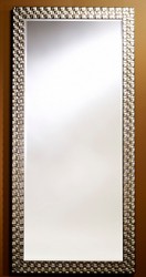 Casa Padrino espejo de pared de la sala de estar plata 78 x H. 168 cm - Espejo de Lujo Casa Padrino espejo de pared de la sala de estar plata 78 x H. 168 cm - Espejo de Lujo
