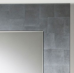 Casa Padrino Luxus Spiegel Basic Copper Rect. Silber wandspiegel, luxus wandspiegel, luxus spiegel, art deko, art deko spiegel, luxus spiegel, designer spiegel, casa padrino spiegel, hotel möbel, luxus möbel