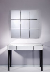 Casa Padrino Luxus Wandspiegel 90 x H. 90 cm - Hotel Möbel