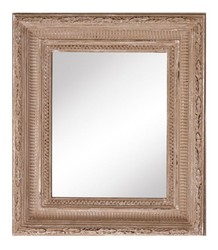 Casa Padrino baroque mirror beige 32 x H. 37 cm - Living Room Accessories in Baroque Style Casa Padrino baroque mirror beige 32 x H. 37 cm - Living Room Accessories in Baroque Style