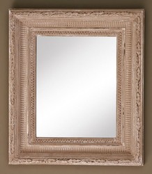Casa Padrino baroque mirror beige 32 x H. 37 cm - Living Room Accessories in Baroque Style Casa Padrino baroque mirror beige 32 x H. 37 cm - Living Room Accessories in Baroque Style