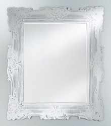 Casa Padrino Baroque Mirror Antique White 106 x H. 125 cm - Noble and Sumptuous Casa Padrino Baroque Mirror Antique White 106 x H. 125 cm - Noble and Sumptuous