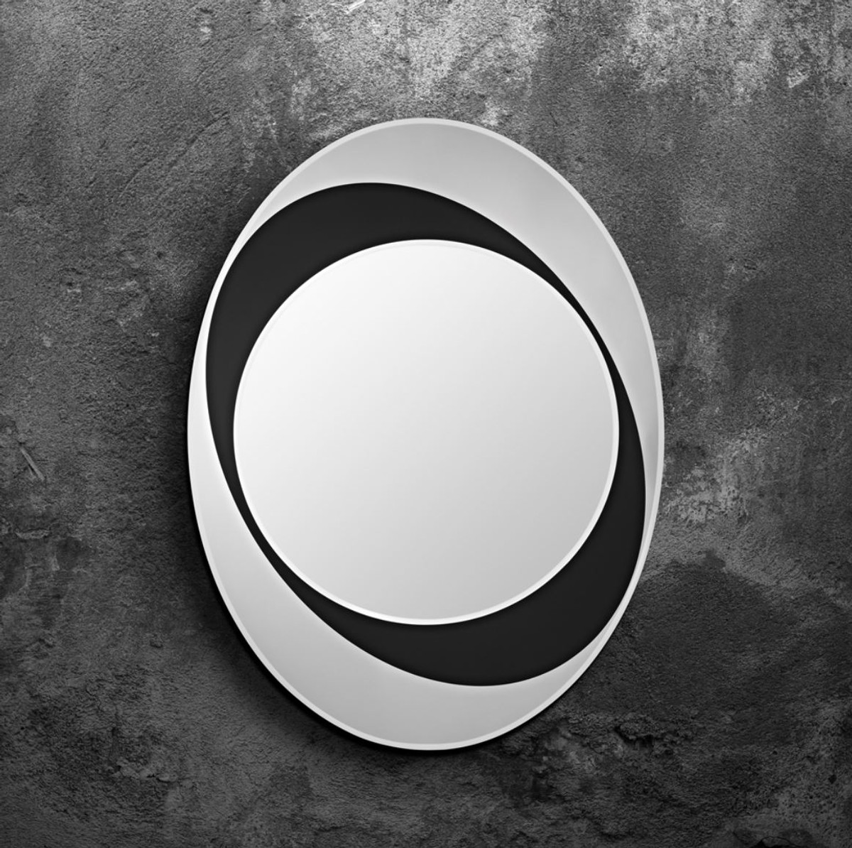 Casa Padrino miroir design noir / blanc 83 x H. 110 cm - Collection Luxe Casa Padrino miroir design noir / blanc 83 x H. 110 cm - Collection Luxe