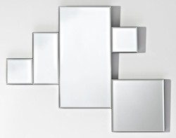 Casa Padrino ensemble de miroirs muraux de luxe 60 x H. 48 cm - Accessoires de Salle de Séjour Casa Padrino ensemble de miroirs muraux de luxe 60 x H. 48 cm - Accessoires de Salle de Séjour